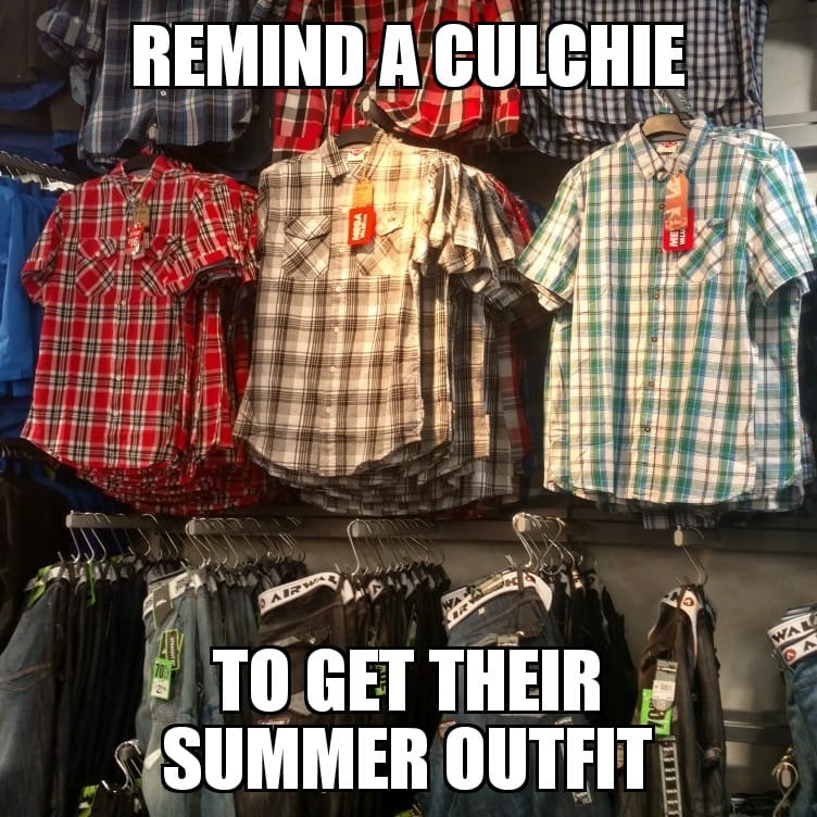 If a check shirt is your go-to on a night out, you might be a culchie.