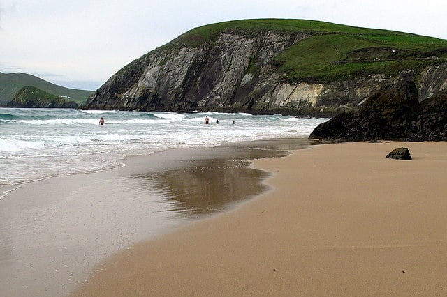 Coumeenole Beach in Kerry. One of the best beaches in Ireland, and it is based on the Wild Atlantic Way. 