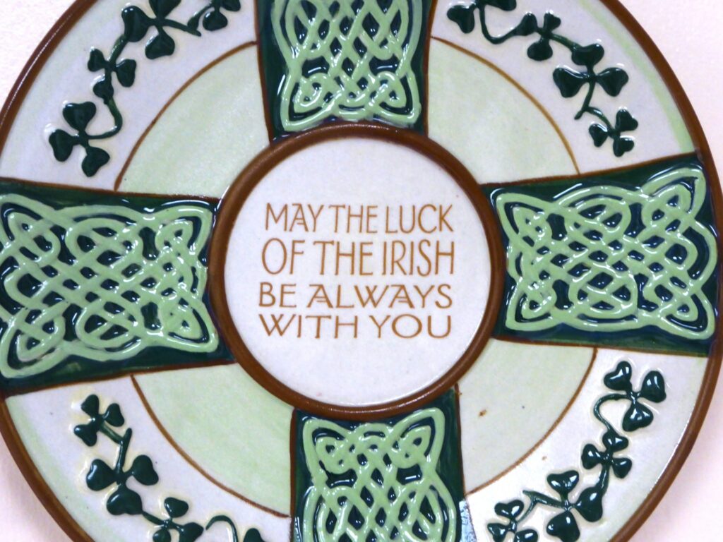An old Irish prayer for luck and friendship.