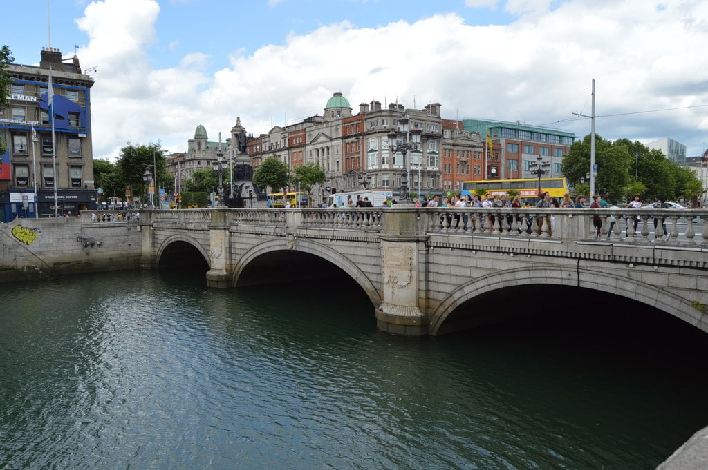 The O'Connell Bridge is the topic of one of the most fun facts about Dublin.