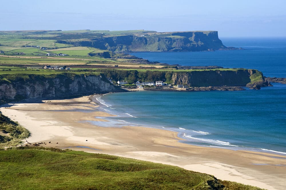 You should visit Northern Ireland to catch a glimpse of the breathtaking Causeway Coast. 