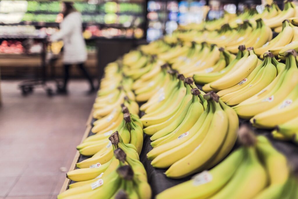 The next part of our facts about Irish food that you didn't know is that we love bananas.