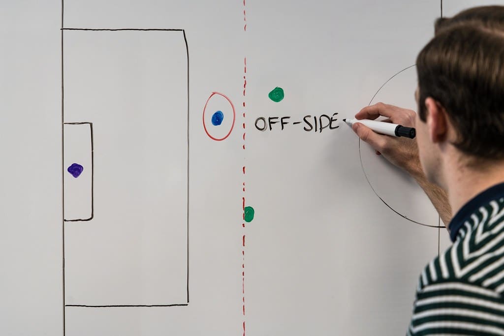 Gaelic football does not have an offside rule.