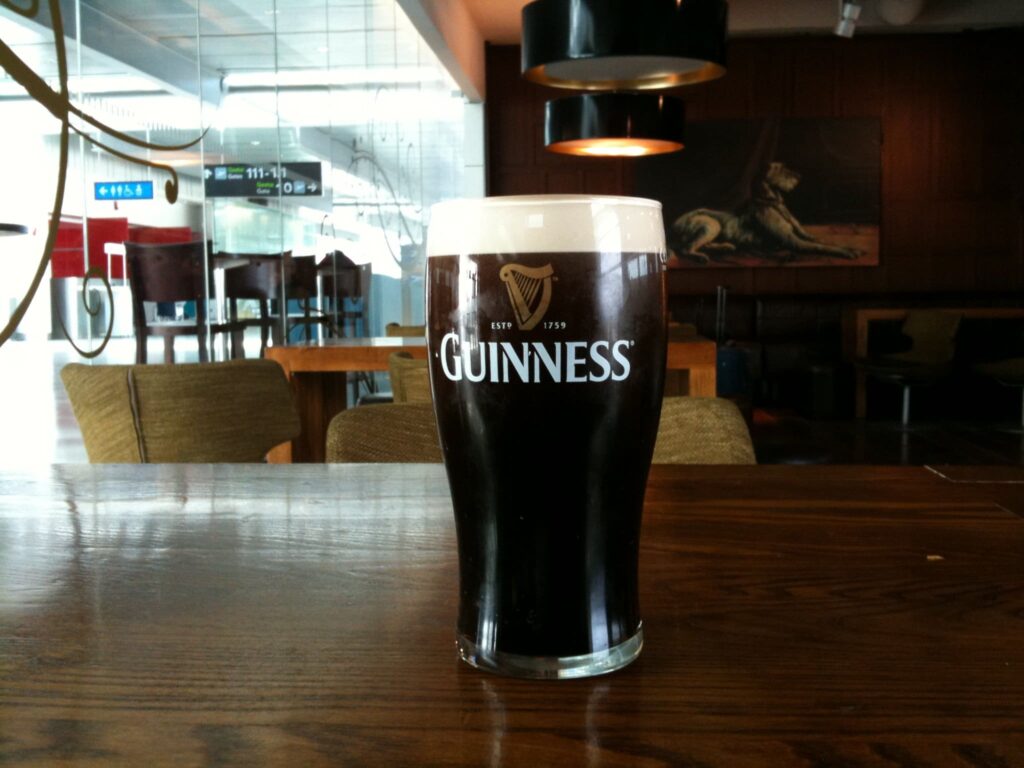 Guinness is one of the famous things Ireland gave to the world.