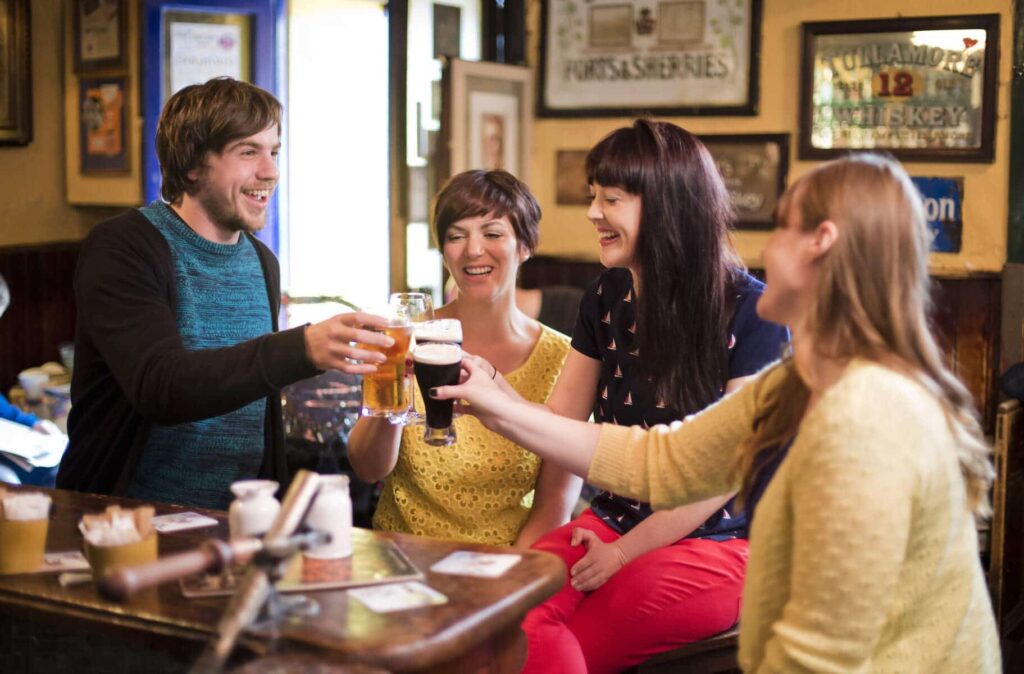 What are Irish people like? One of our most common traits is our love of socialising.