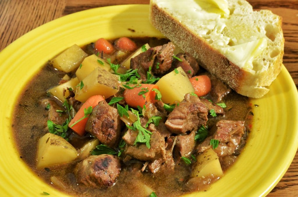 Who even eats Irish stew nowadays?