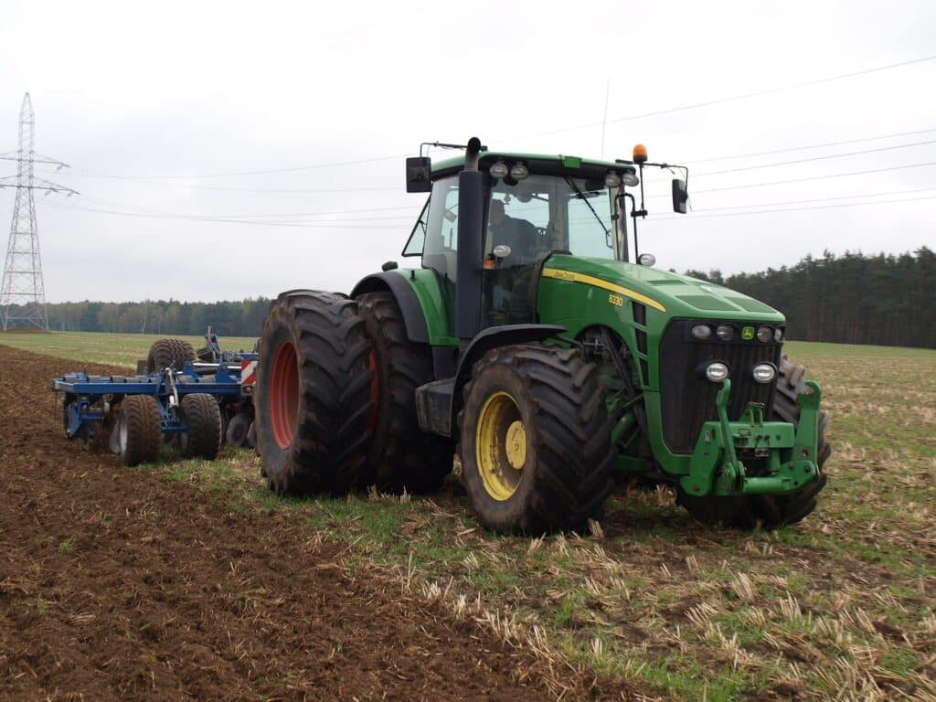 Culchies can often be seen driving tractors.