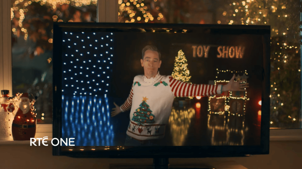 We love the Toy Show at Christmas.