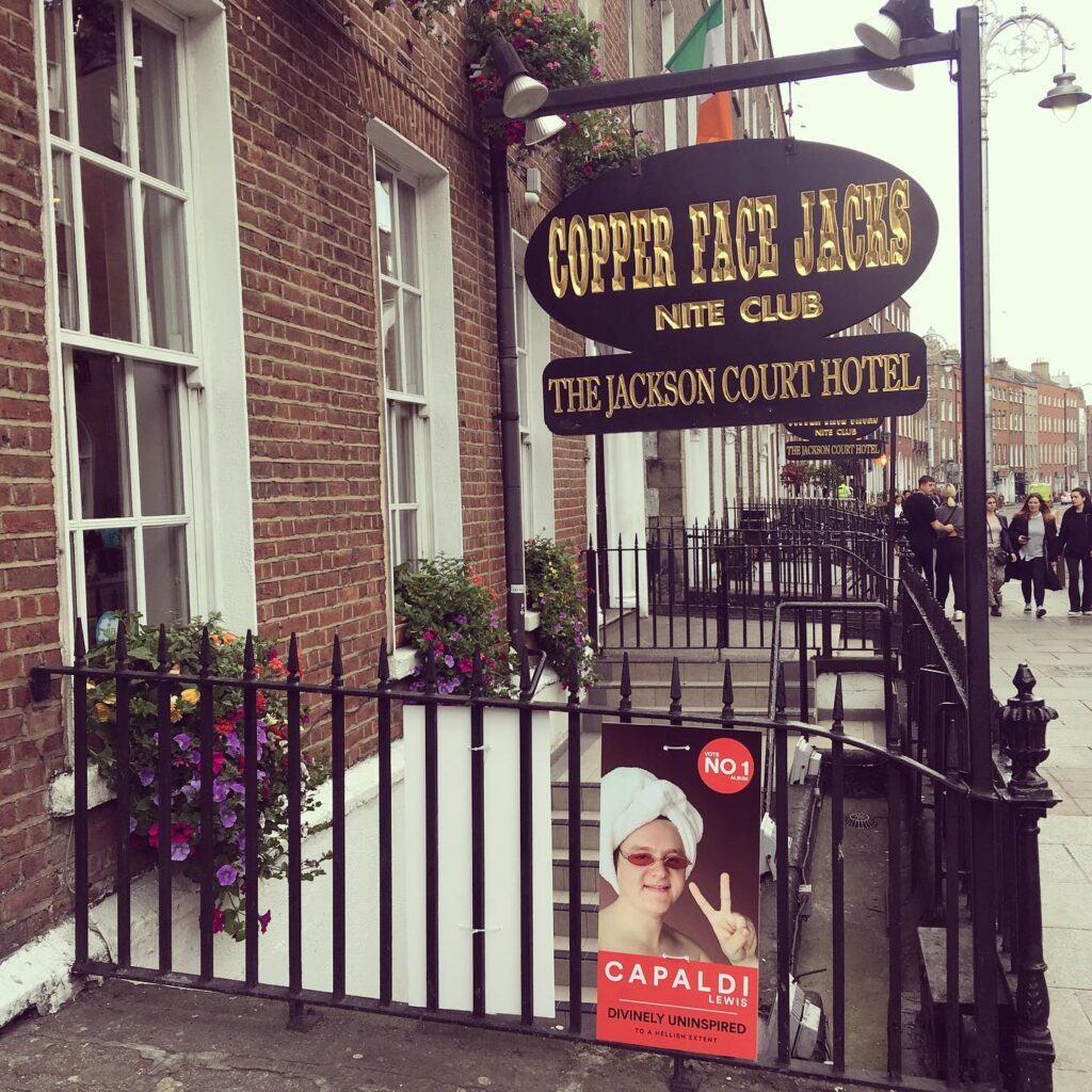 Copper Face Jacks is one of the Irish nightclubs to name your baby after.