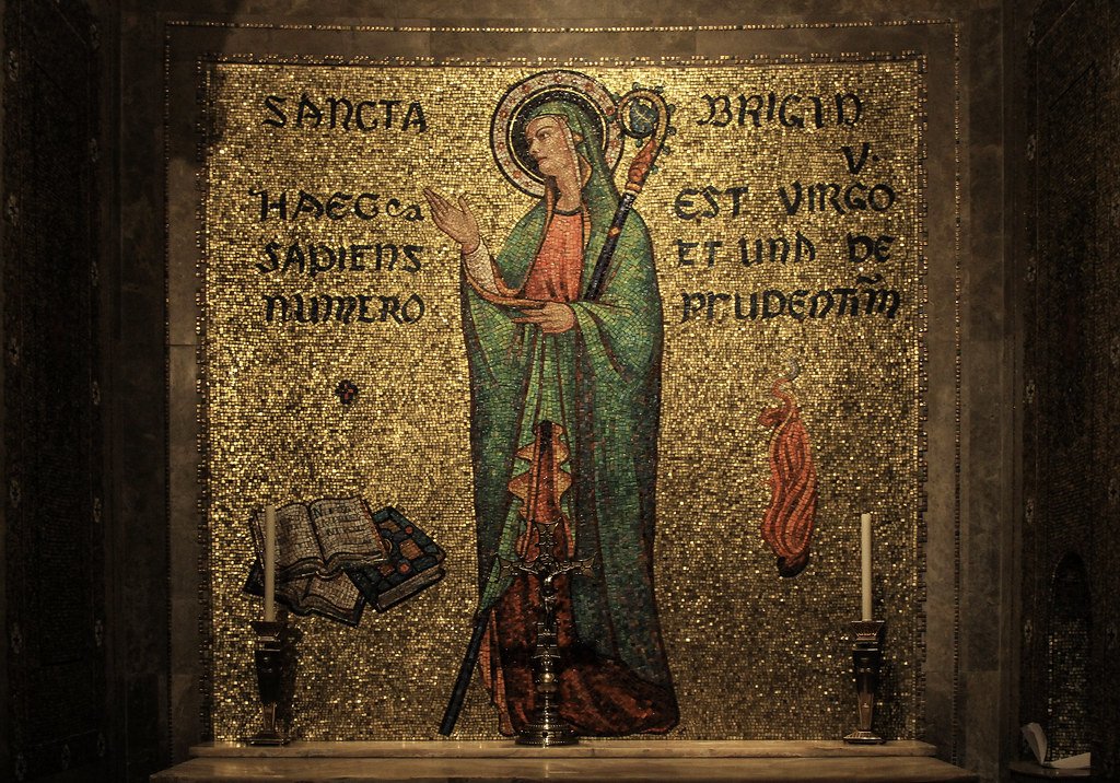 Who was St Brigid of St Brigid’s Cross?