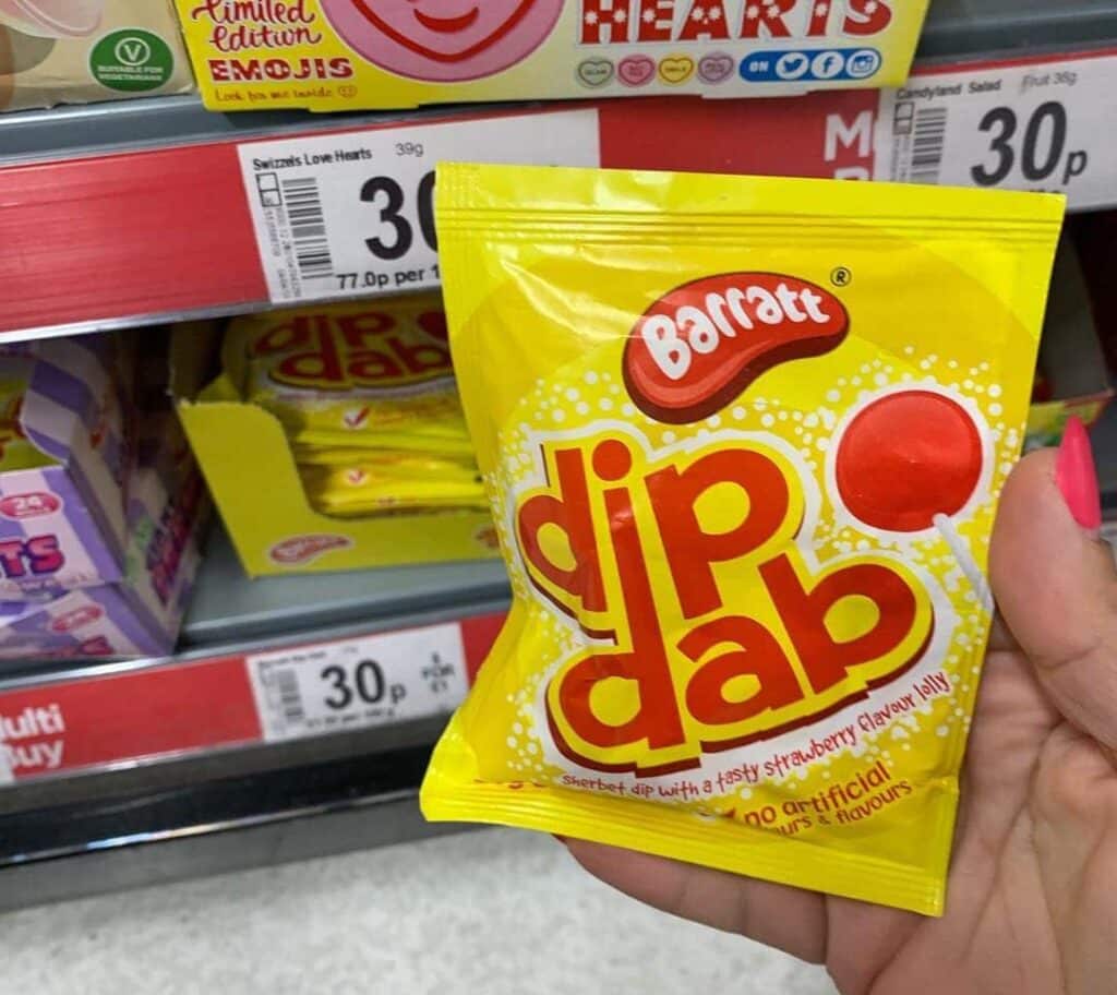 Dip Dabs were a personal favourite.