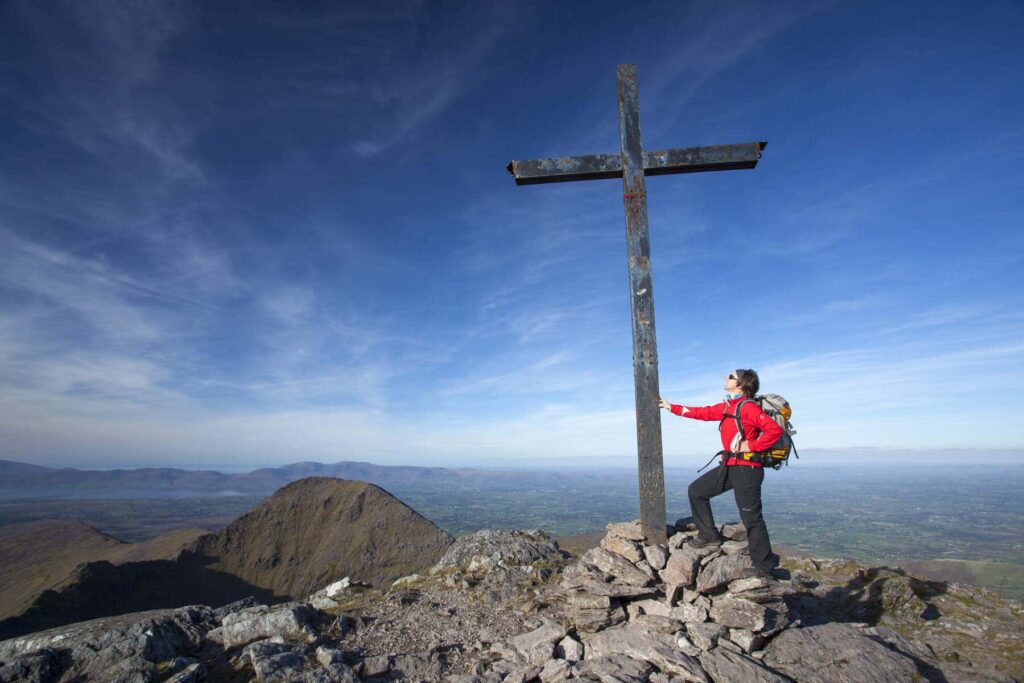 Going for a hike is one of the things Irish people love to do.