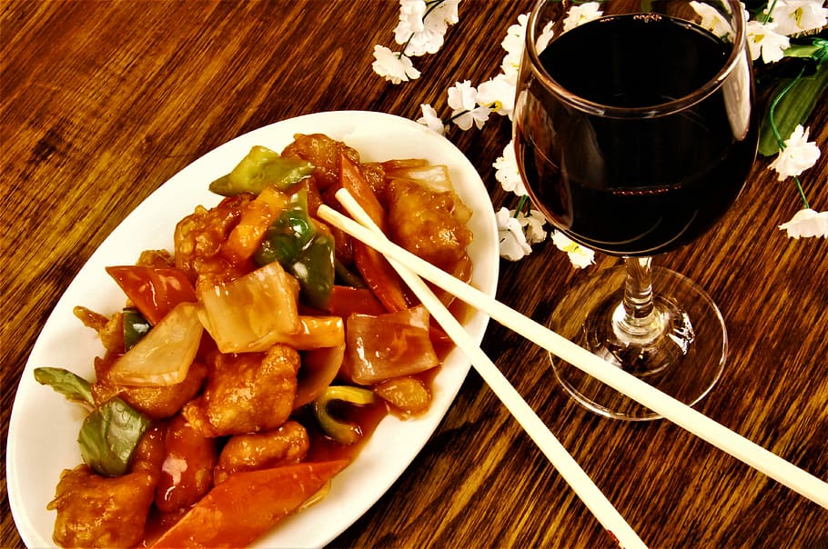 His favourite takeaway is a Chinese!