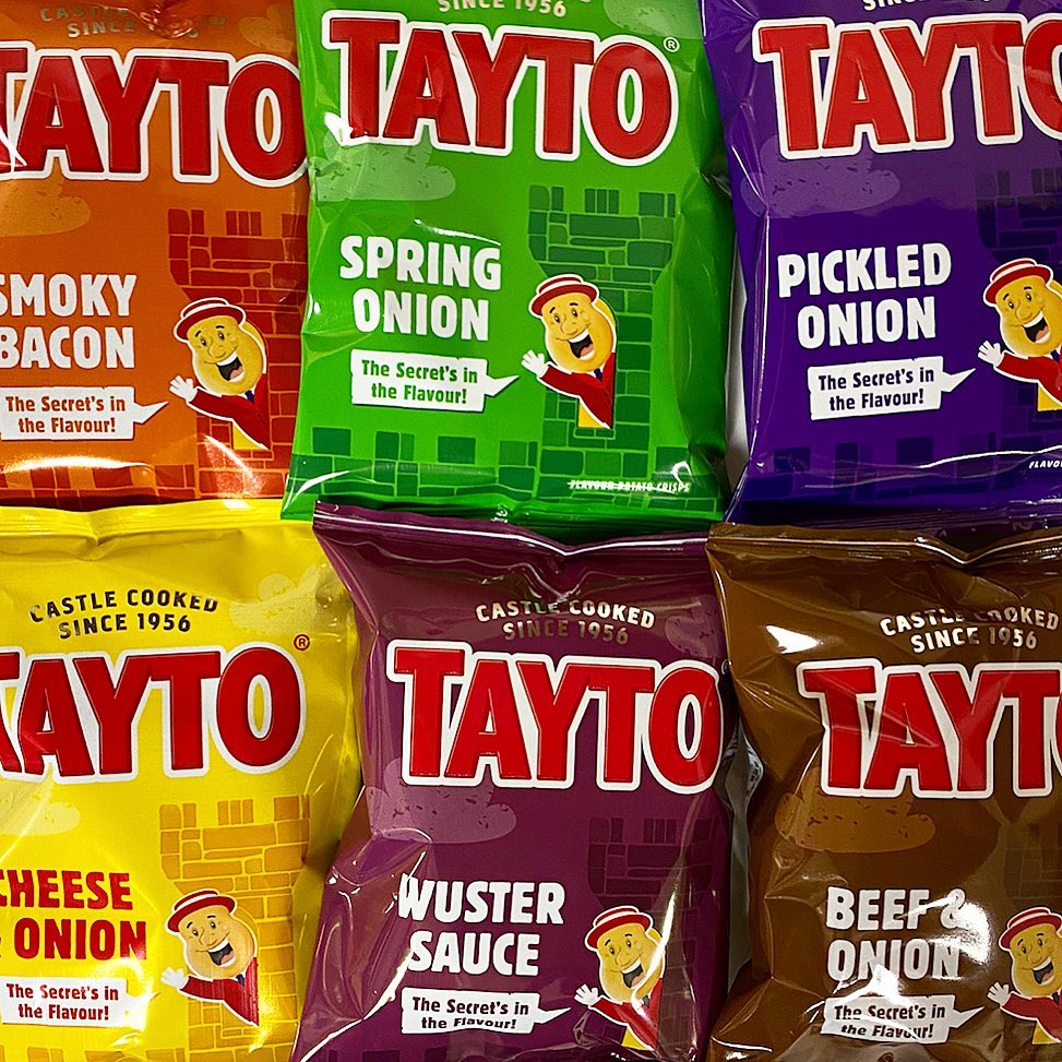 Tayto is Ireland's favourite crisp.