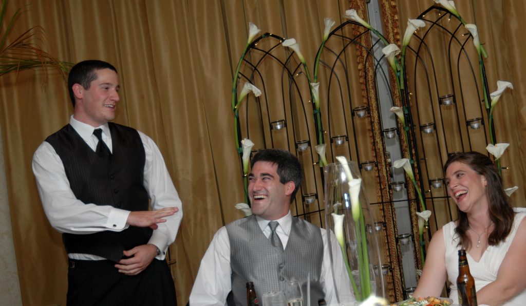 The Best Man's speech is one of the funniest things that always happen at an Irish wedding.