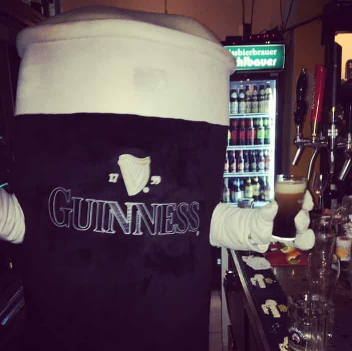 Guinness is Ireland's favourite drink.