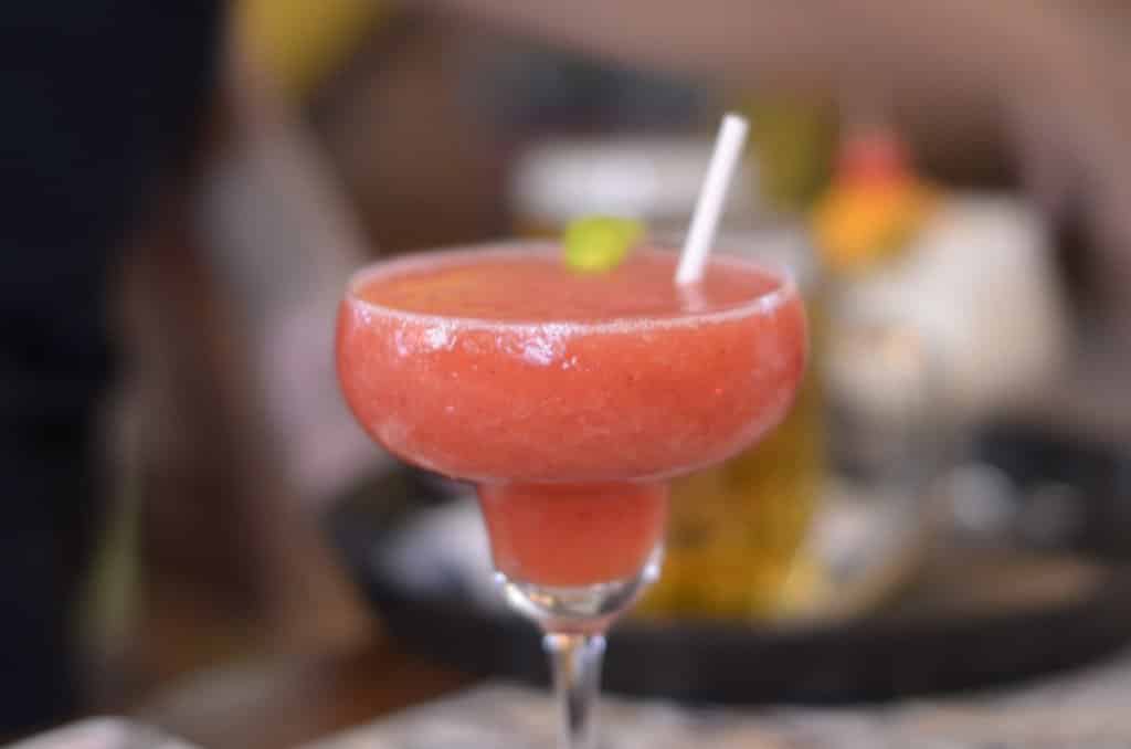 Enjoy a delicious strawberry and lime daiquiri this Dry January.
