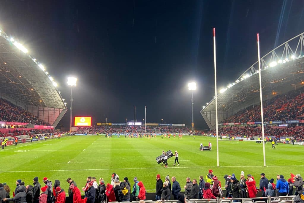 Thomond Park is the home of Munster Rugby.