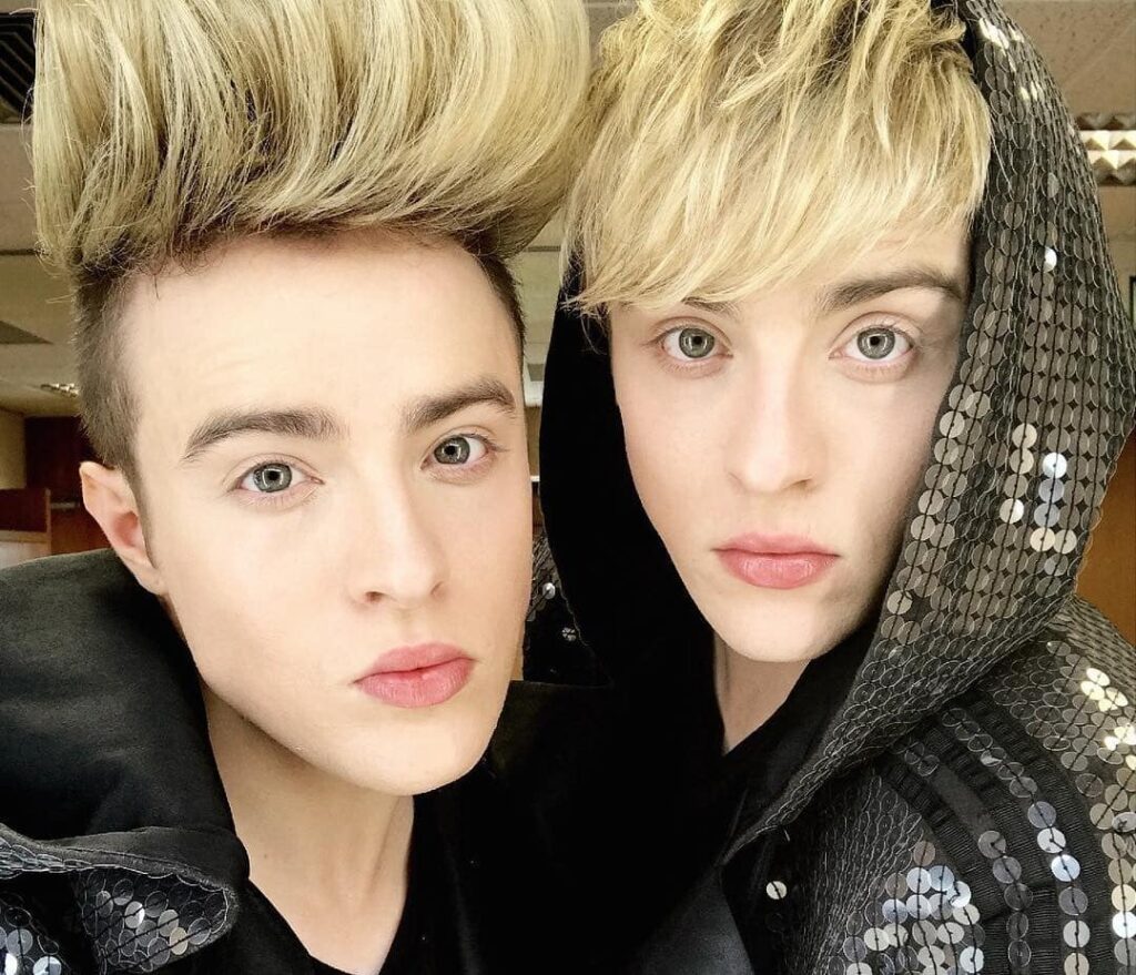 Jedward love to entertain.