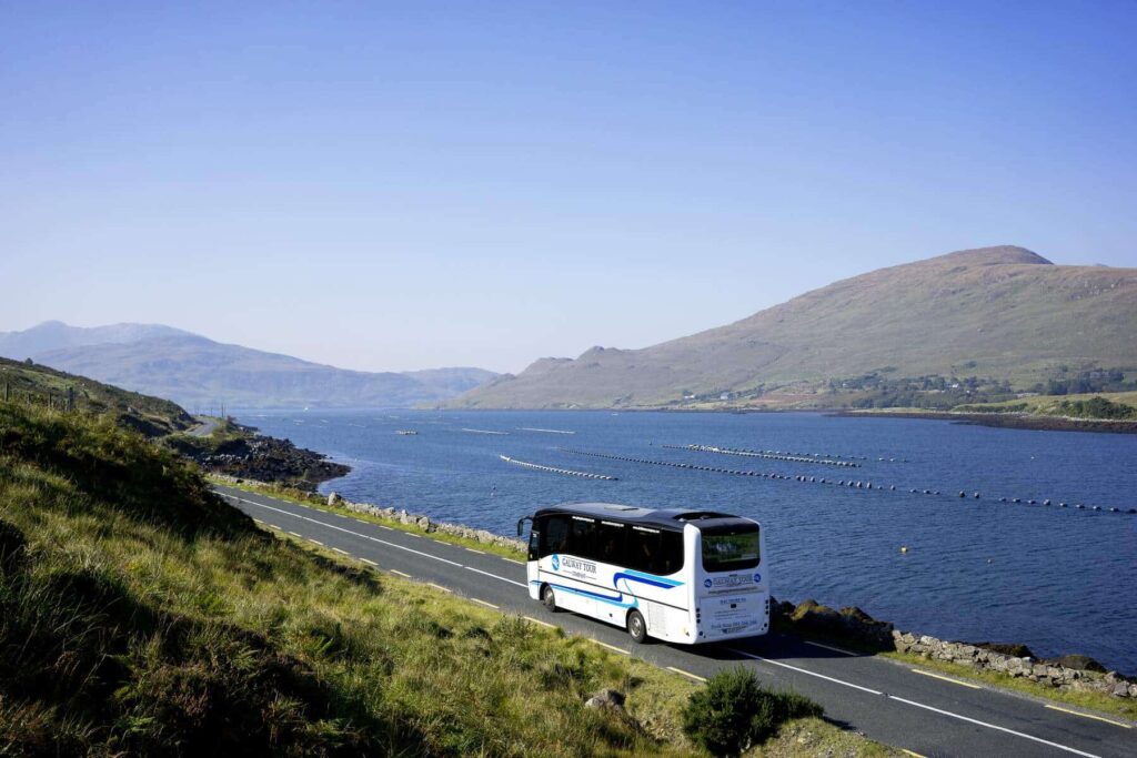 Buses are one of the best ways to travel Ireland.