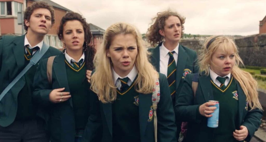 DUP promises to rename Derry Girls to Londonderry Girls.