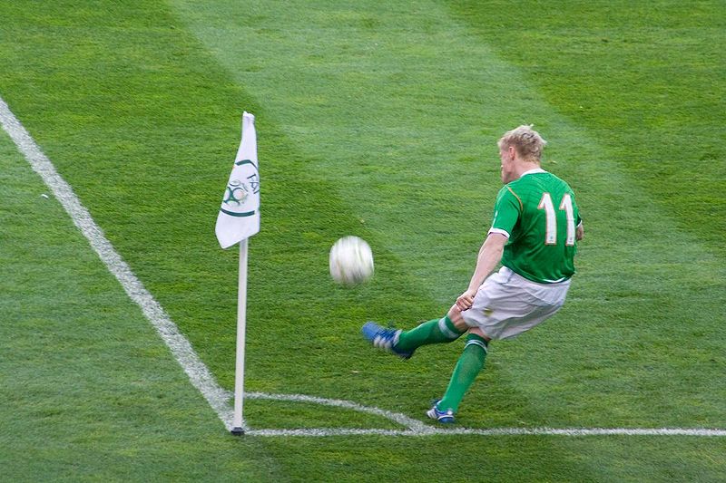 Damien Duff is one of the best Irish soccer players of all time. 