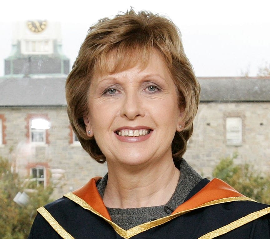 Mary McAleese was one of only two female Irish presidents.