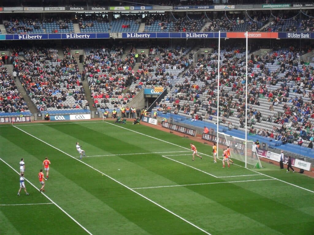 One of the things you should never do at a GAA match is leave the game early. 