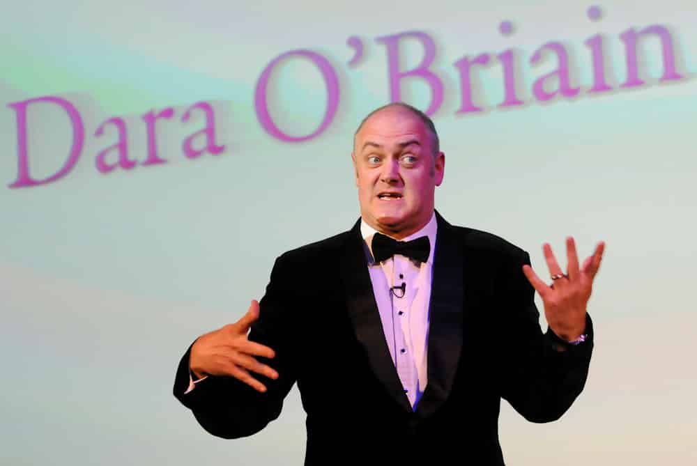 Dara O' Briain is a popular Irish comedian.