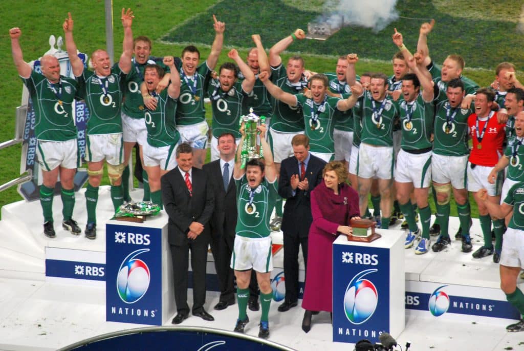 The Six Nations Rugby Tournament shows Ireland's success on a global level.